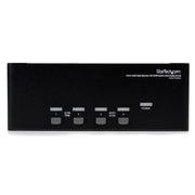 StarTech 4 Port Triple Monitor DVI USB KVM Switch with Audio & USB 2.0 Hub | SV431TDVIUA Switches Startech