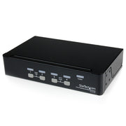 StarTech 4 Port Professional VGA USB KVM Switch with Hub | SV431USB Switches Startech