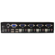 StarTech 4 Port Rack Mountable USB KVM Switch with Audio & USB Hub | SV431USBAEGB Switches Startech