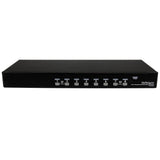 StarTech 8 Port 1U Rackmount USB PS/2 KVM Switch with OSD | SV831DUSBGB