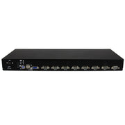 StarTech 8 Port 1U Rackmount USB PS/2 KVM Switch with OSD | SV831DUSBGB Switches Startech