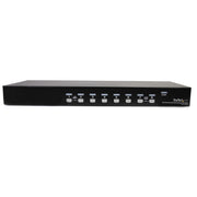 StarTech 8 Port Rackmount USB VGA KVM Switch w/ Audio (Audio Cables Included) | SV831DUSBAU Switches Startech