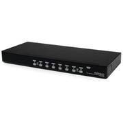 StarTech 8 Port 1U Rackmount USB KVM Switch with OSD | SV831DUSBU Switches Startech