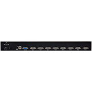 StarTech 8 Port 1U Rackmount USB KVM Switch Kit with OSD and Cables | SV831DUSBUK Switches Startech