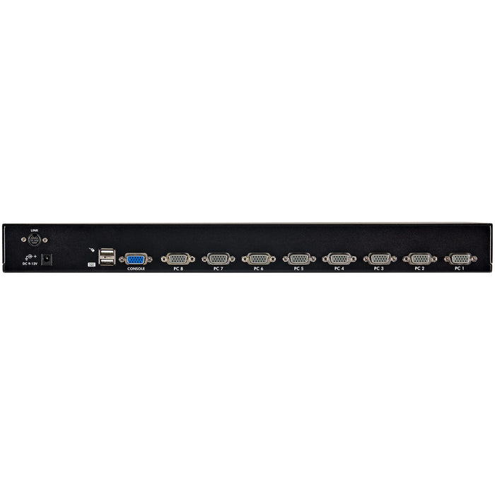 StarTech 8 Port 1U Rackmount USB KVM Switch Kit with OSD and Cables | SV831DUSBUK