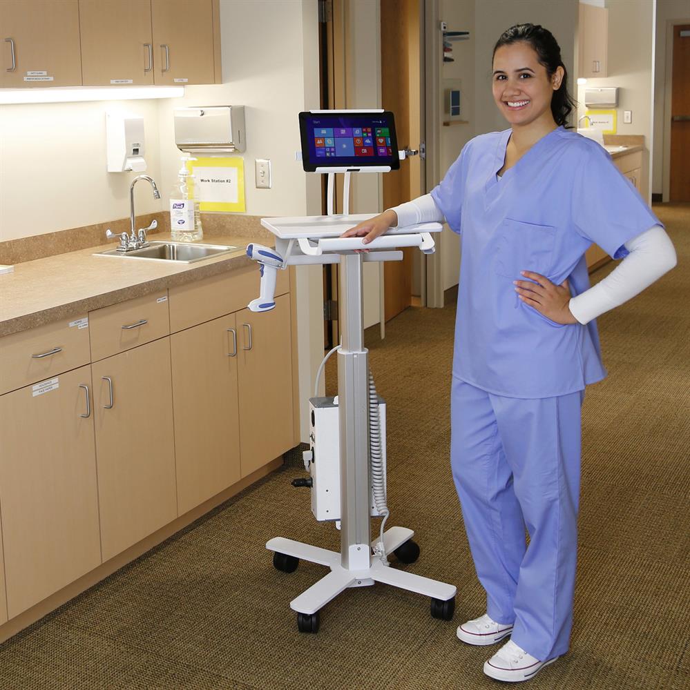 Ergotron StyleView SV10 Tablet Trolley | SV10-1400-0 Mobile Trolley Ergotron