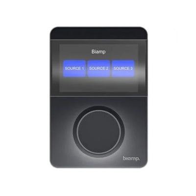 BIAMP Apprimo TEC-X 1000 Networked AV Control Pad With Rotary Knob Speaker Accessory BIAMP