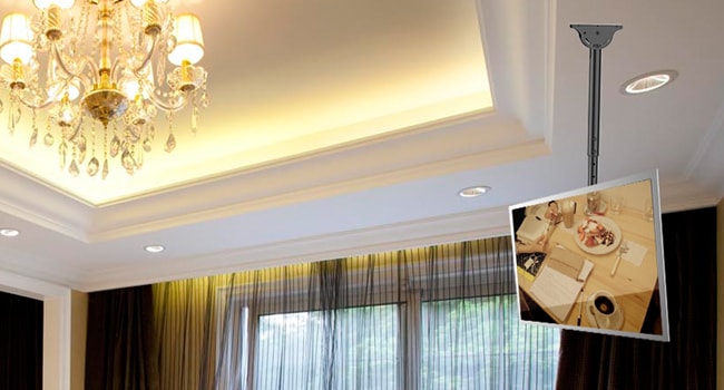 Telescopic Ceiling Mount up to 32"-70" Screen