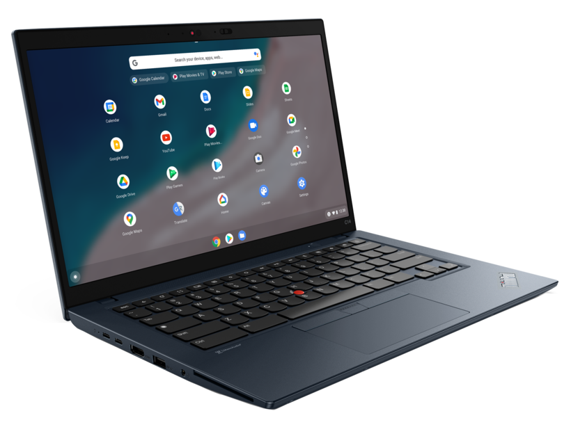 Lenovo ThinkPad C14 Gen 1 21C90002UK 35.6 cm (14") Intel Core i5 12th Gen i5-1235U 128 GB Flash Memory 8 GB Ram Notebook