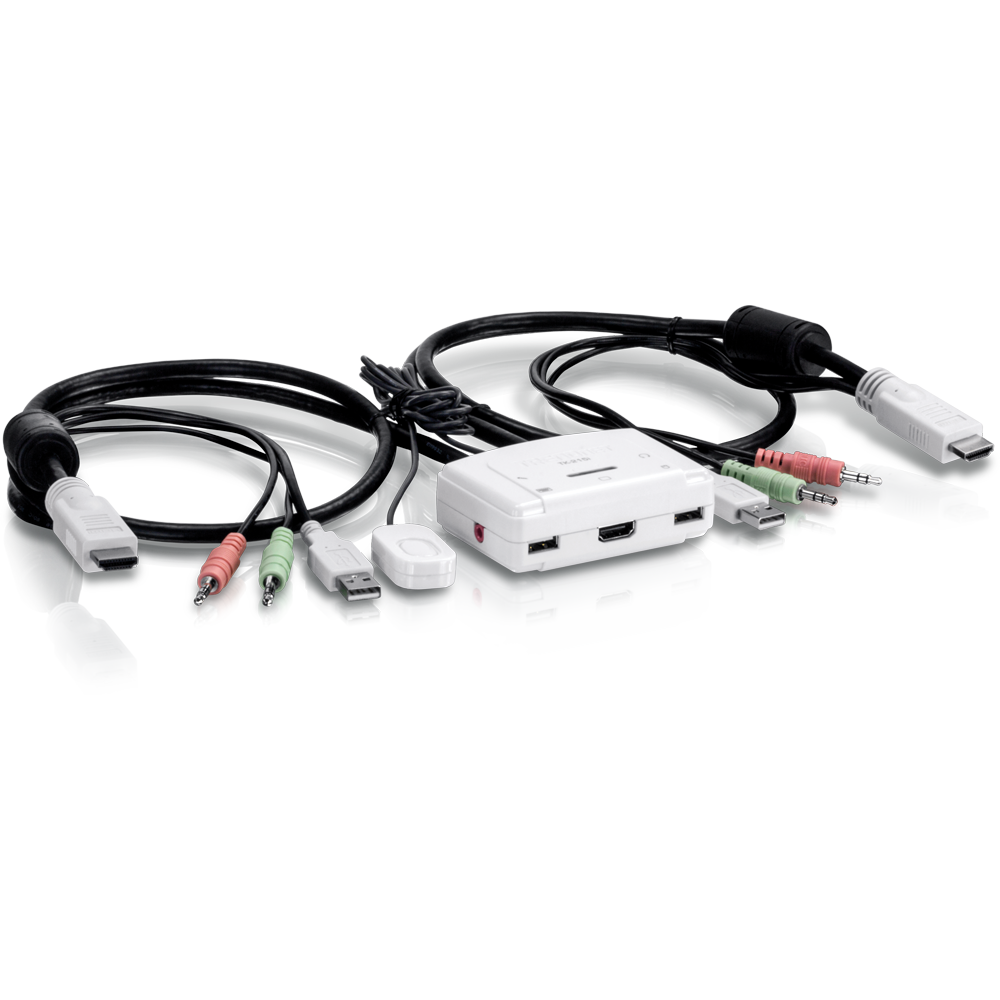 Trendnet 2-Port HDMI KVM Switch | TK-215I Switches Trendnet