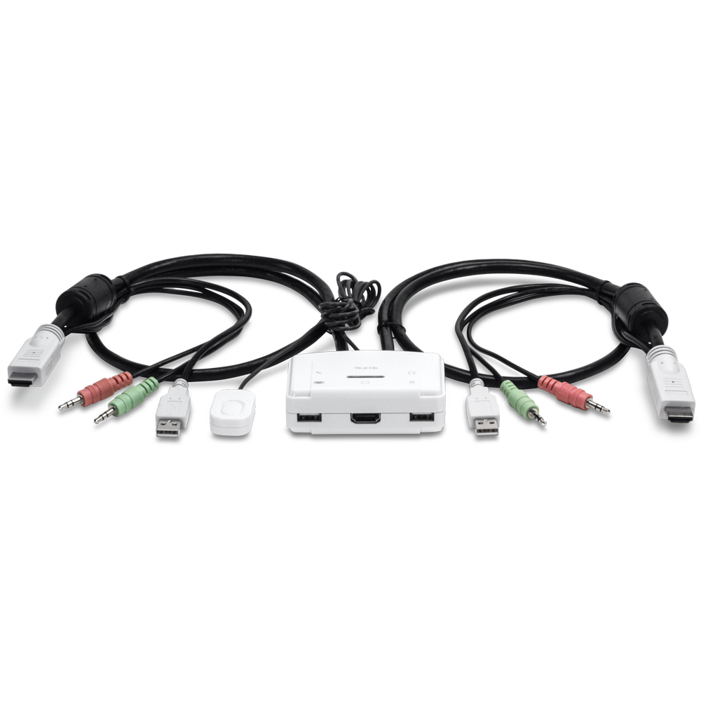 Trendnet 2-Port HDMI KVM Switch | TK-215I Switches Trendnet