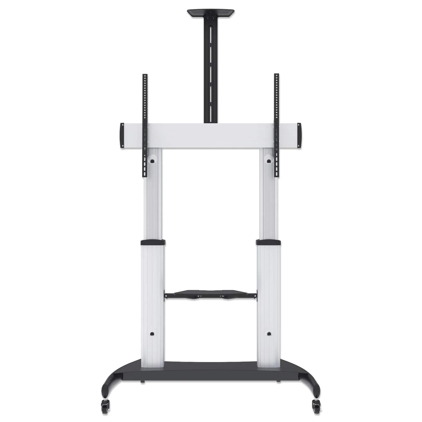 Manhattan 60" - 100" Tilting Height-Adjustable Mobile Display Trolley | 461672 Mobile Trolley Manhattan