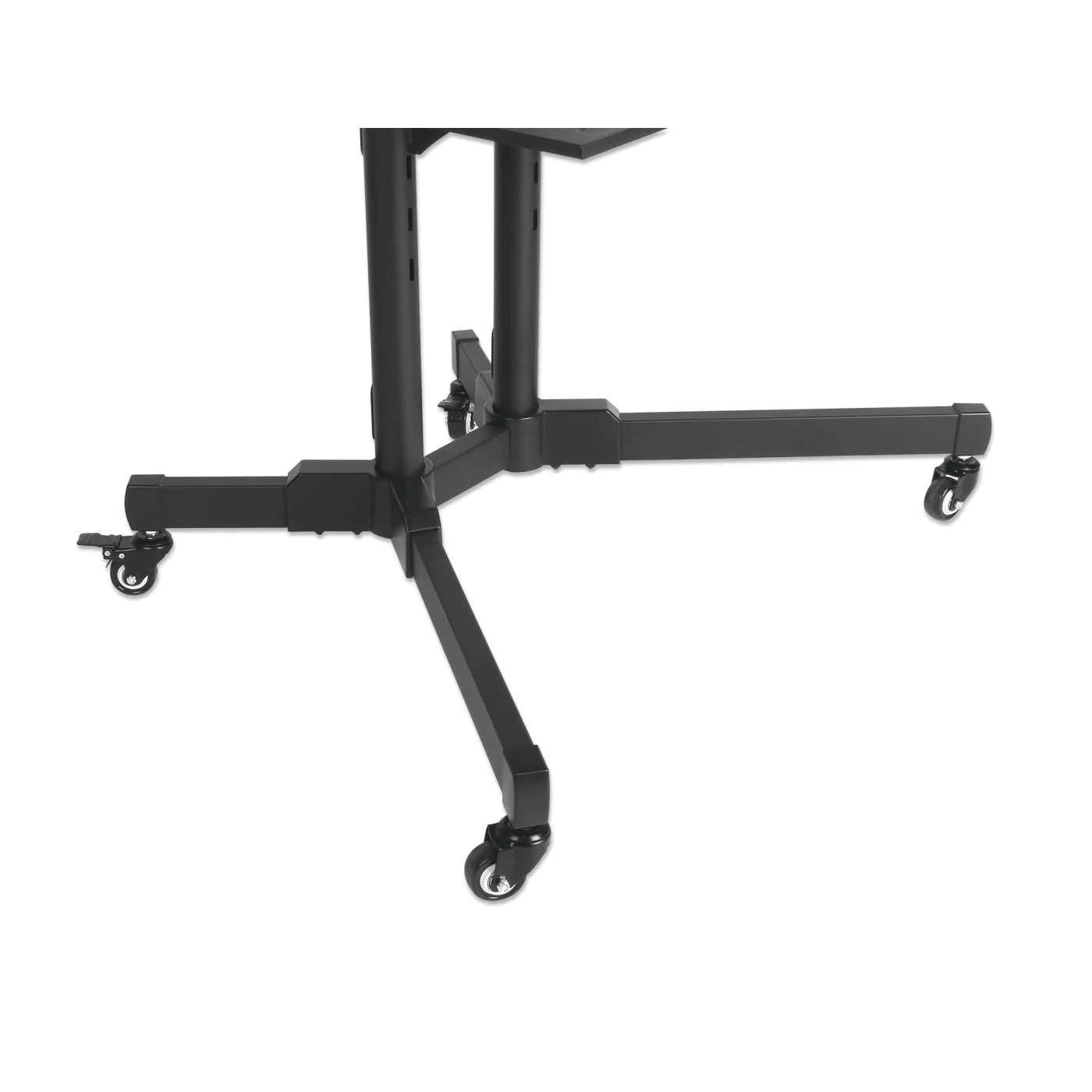 Manhattan 37" to 70" Height-Adjustable Mobile Display Trolley | 461238 Mobile Trolley Manhattan