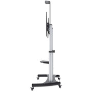 Manhattan 60" - 100" Tilting Height-Adjustable Mobile Display Trolley | 461672 Mobile Trolley Manhattan