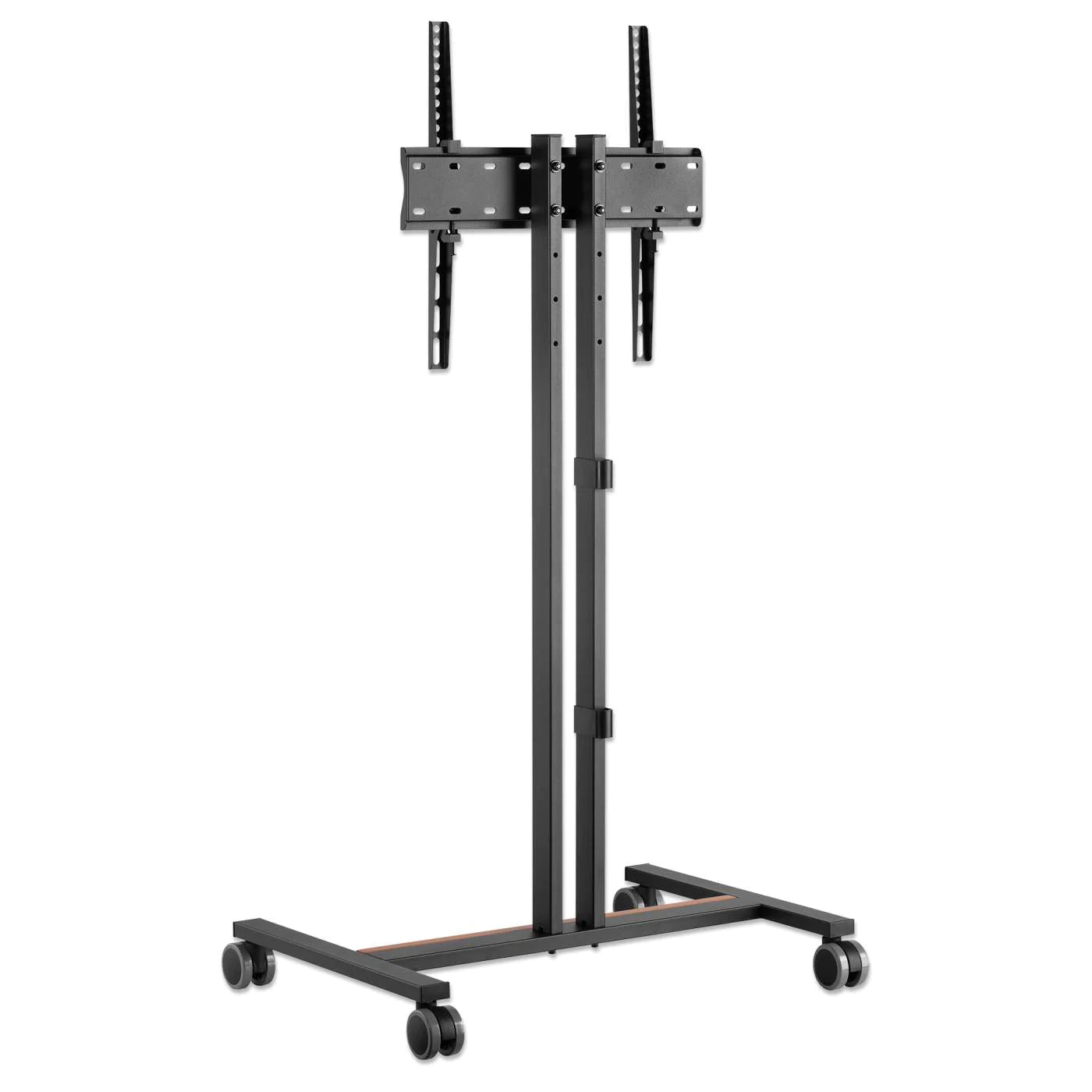 Manhattan 34" - 55" Compact Height-Adjustable TV Cart / Stand | 462068 Mobile Trolley Manhattan