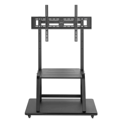 Manhattan 37" - 100" Ultra Heavy-Duty Height-Adjustable Multimedia TV Cart | 462334 Manhattan Display Trolley Manhattan