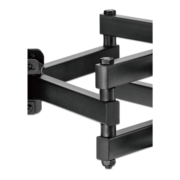 Manhattan 462433 Full-Motion TV Wall Mount With Post-Leveling Adjustment