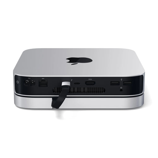 Satechi Type-C Aluminum Stand & Hub for Mac Mini - Silver | ST-ABHFS