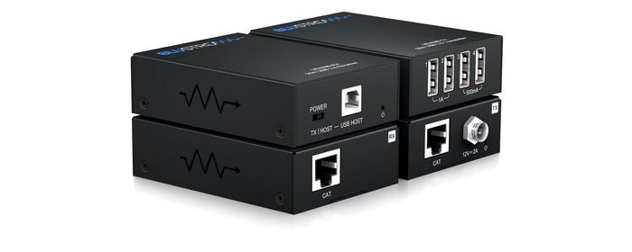 BluStream USB 2.0 Extender Set - 50m | UEX50B-KIT AV Extender BluStream