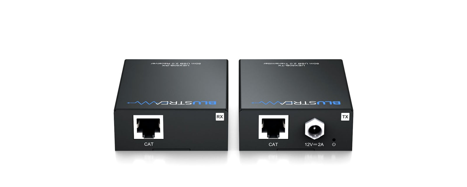 BluStream USB 2.0 Extender Set - 50m | UEX50B-KIT AV Extender BluStream