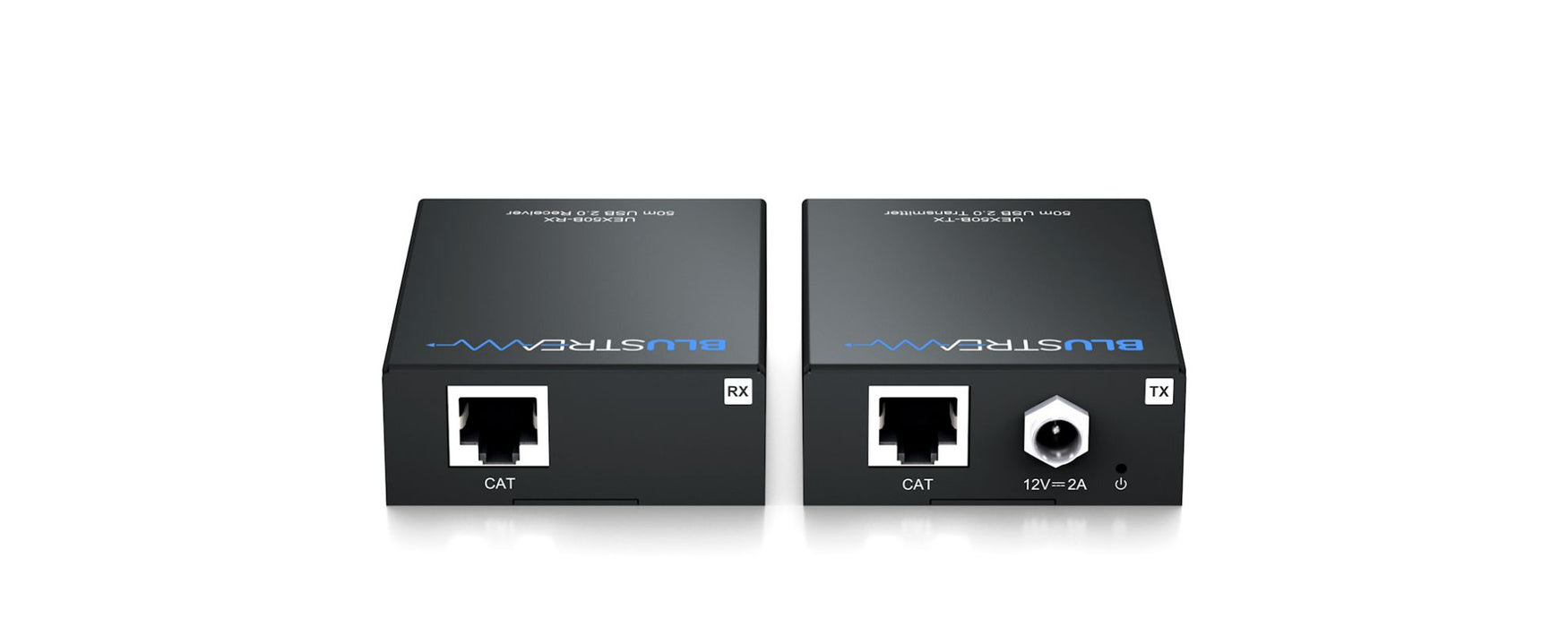 BlueStream USB 2.0 Extender Set - 50m | UEX50B-KIT