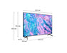 Samsung UE75CU7100KXXU 75" 4K Ultra HD HDR Smart TV