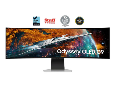 Samsung LS49CG954SUXXU/Odyssey G95SC 49" 240Hz OLED Smart Gaming Monitor Gaming Monitor Samsung