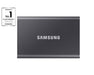 Samsung MU-PC1T0T/WW Portable SSD T7 USB 3.2 1TB - Titan Gray