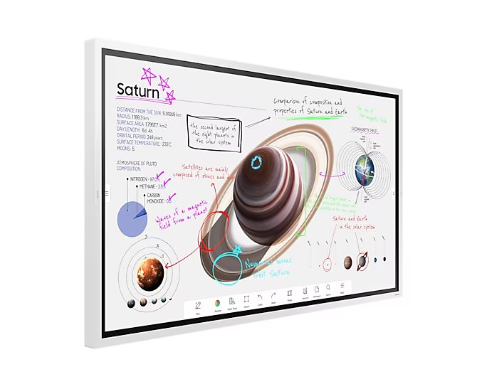 Samsung WM85B Flip Pro 85" Professional 4K Interactive Display Interactive Touchscreen Display Samsung