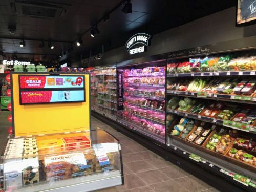 Moove SMB28HD8-B – 28" Ultra-Wide Stretched Bar Display | 700cd/m² Digital Signage Display ScreenMoove