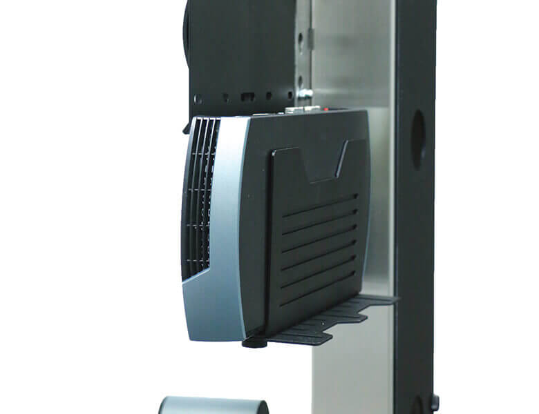 Axeos Ekinox Single Screen Stand On Castors For 40" to 70" Screen Floor Stand Axeos