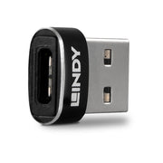 Lindy USB 2.0 Low Profile Type A to C Adapter | 41884 Adapter / Converter Lindy