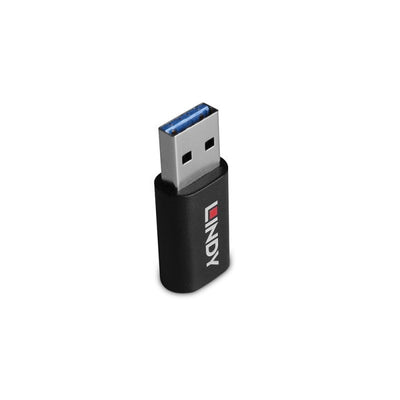 Lindy USB 2.0 Type A to C Data Blocker | 71264 Adapter / Converter Lindy