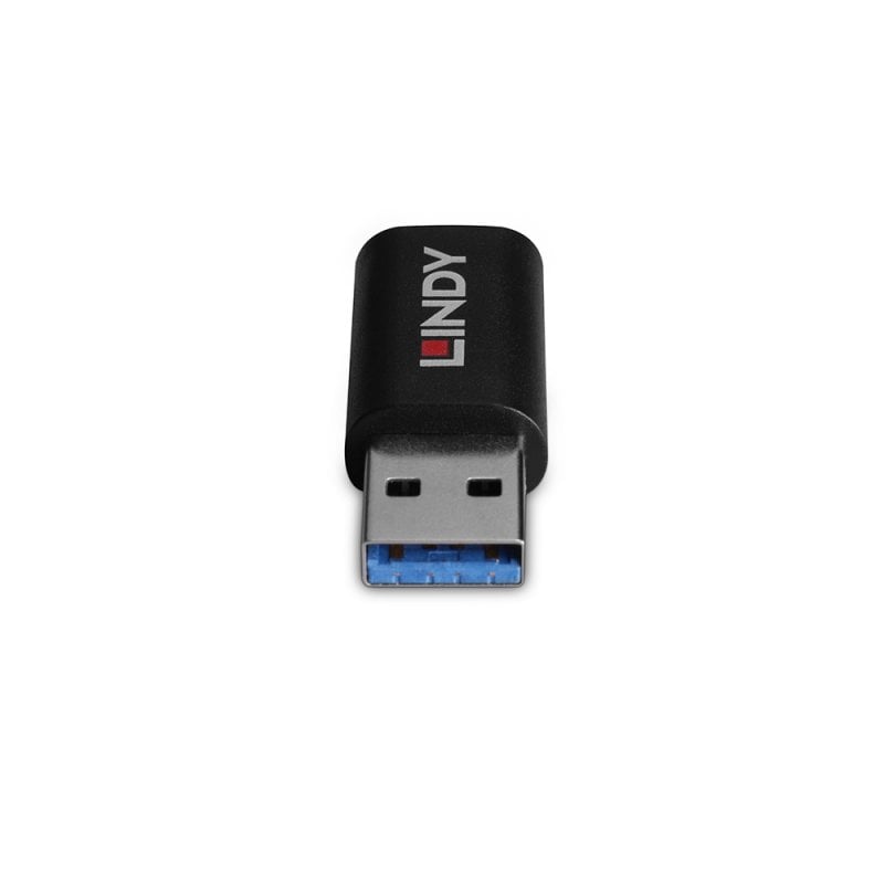 Lindy USB 2.0 Type A to C Data Blocker | 71264 Adapter / Converter Lindy