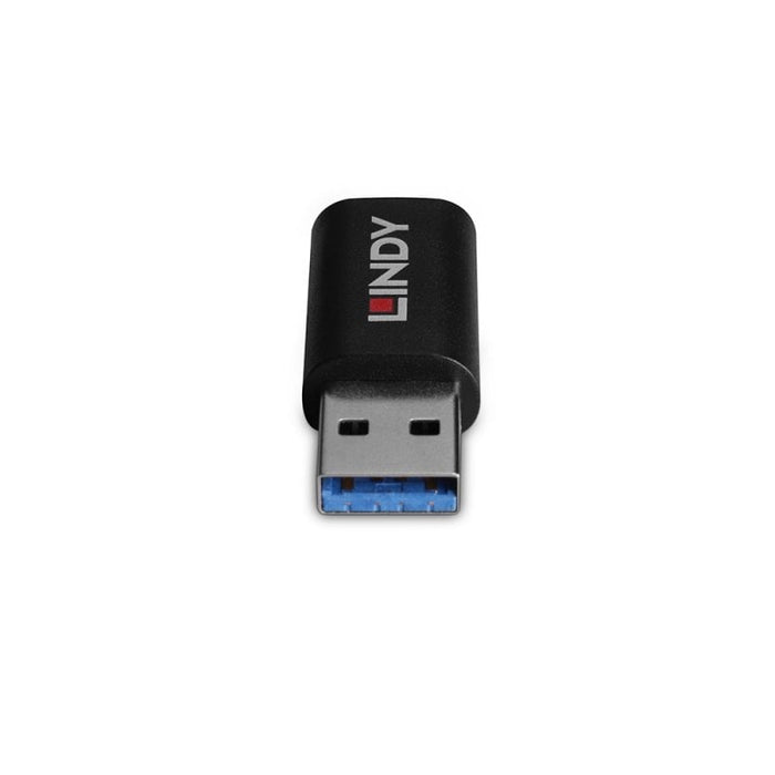Lindy USB 2.0 Type A to C Data Blocker | 71264 Cable Gender Changers Lindy