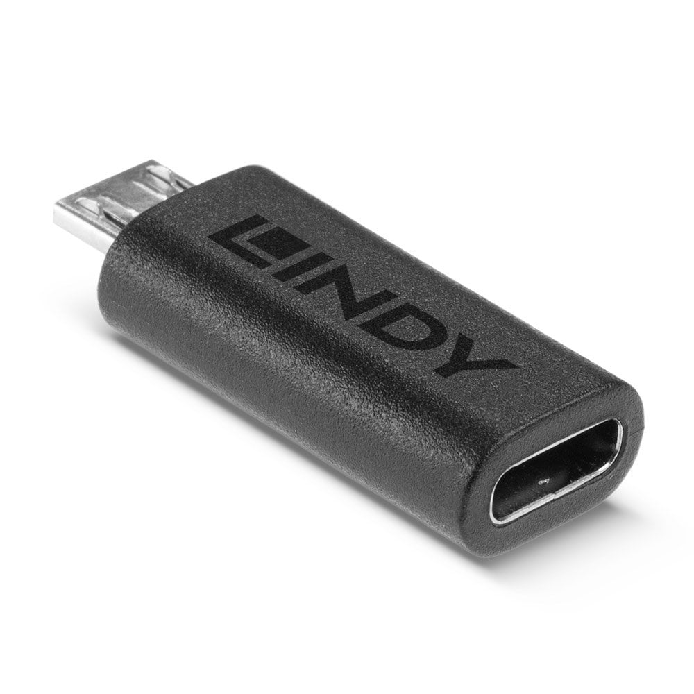 Lindy USB 2.0 Type Micro-B to C Adapter | 41903 Adapter / Converter Lindy