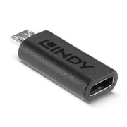 Lindy USB 2.0 Type Micro-B to C Adapter | 41903 Adapter / Converter Lindy