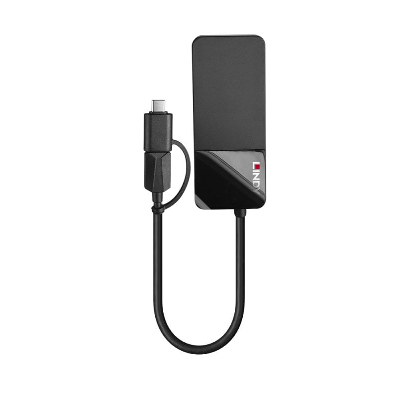 Lindy USB 3.0 Type A and C to HDMI® & VGA Converter | 43354 USB Hub & Docking Station Lindy