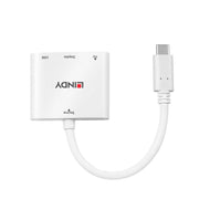 Lindy USB 3.1 Type C to HDMI Converter with USB Type A port and Power Delivery | 43274 USB Hub & Docking Station Lindy