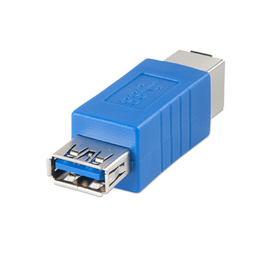 Lindy USB 3.2 Adapter, USB A Female to B Female | 71277 Cable Gender Changers Lindy