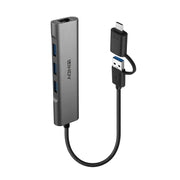 Lindy USB 3.2 Gen 1 Hub & Gigabit Ethernet Converter | 43379 USB Hub & Docking Station Lindy
