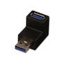 Lindy USB 3.2 Type A to A 90° Adapter | 71261