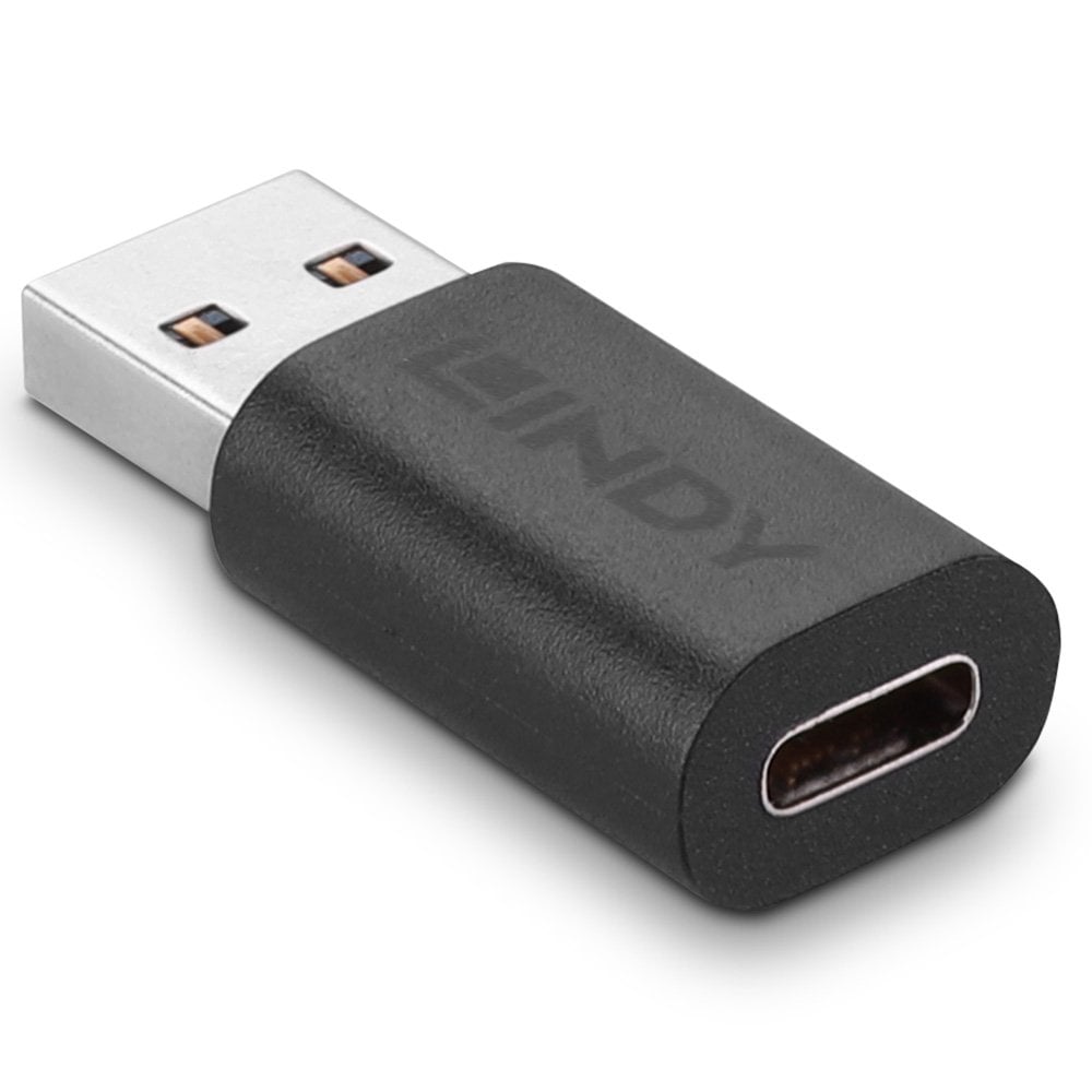 Lindy USB 3.2 Type A to C Port Adapter | 41904 Adapter / Converter Lindy