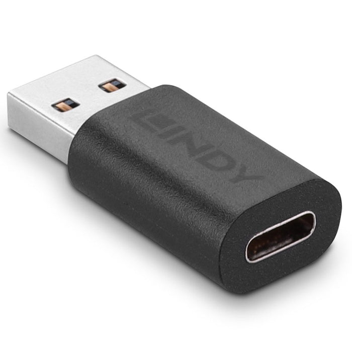 Lindy USB 3.2 Type A to C Port Adapter | 41904 Cable Gender Changers Lindy