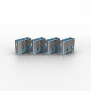 Lindy USB-A Port Blocker Extra Lock Pack, Blue (10x Locks) | 40462 Port Blocker Lindy