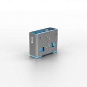 Lindy USB-A Port Blocker Extra Lock Pack, Blue (10x Locks) | 40462 Port Blocker Lindy