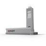 Lindy USB-C Port Blocker Kit, White (1x Key, 4x Locks) | 40427