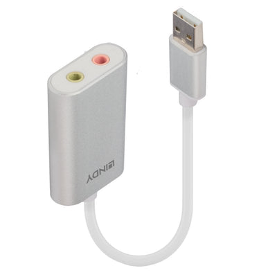 Lindy USB Type A to Audio Converter | 42926 Adapter Cables Lindy