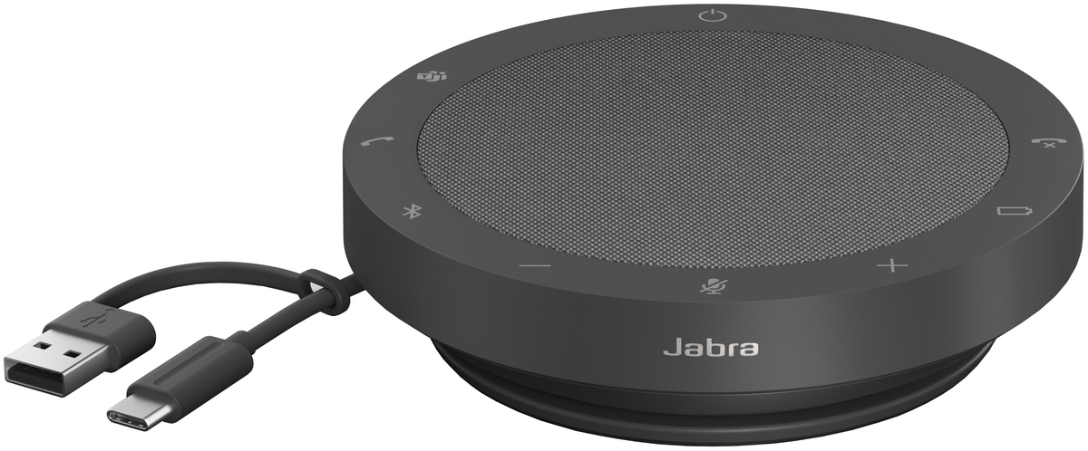 Jabra Speak2 55 MS Bluetooth/USB Conference Speakerphone Dark Grey | 2755-109 Audio Conferencing System Jabra