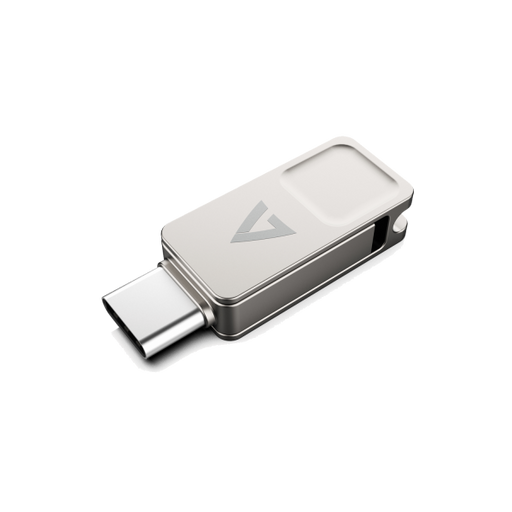 V7 USB-C Dual-Purpose Flash Drive USB3.2, Type A 128GB - VF3128GTC